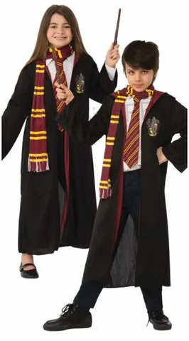 Coffret Deguisement - Harry Potter - Packs Robe   Baguette   Echarpe   Cravate H